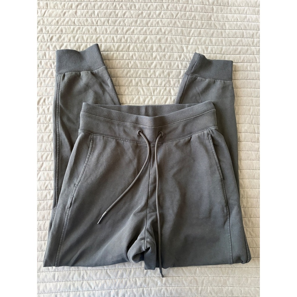 JoyLab Womens Black High-Rise Tapered Fleece Joggers XS Drawstring Pockets - Picture 10 of 10